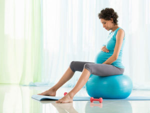 Pregnant Exercise Ball