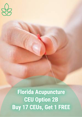 Florida Acupuncture CEU Option 2B - Acupuncture Continuing Education